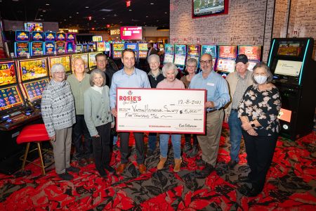 $5,000 Vinton Historical Society Check Presentation