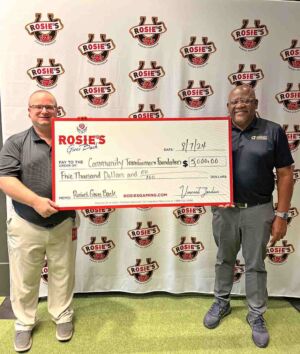 $5,000 Community Transformers Foundation Donation