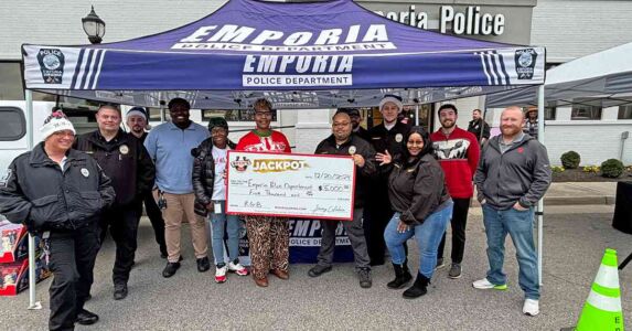 $5,000 Emporia Police Department Donation