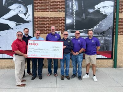 $5,000 Vinton Breakfast Lions Club Donation