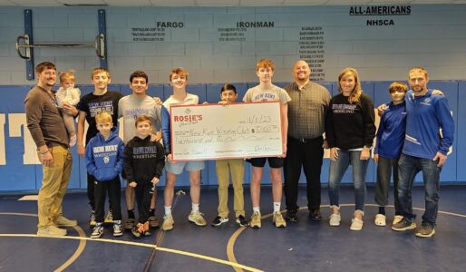 $5,000 New Kent Wrestling Club Donation