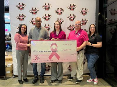 $61,363 Virginia Breast Cancer Foundation Donation