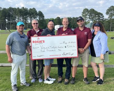 $5,000 Virginia Turfgrass Foundation Donation