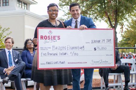 Bassette Elementary $5,000 Check Presentation