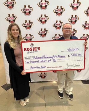 $5,000 Richmond Performing Arts Alliance