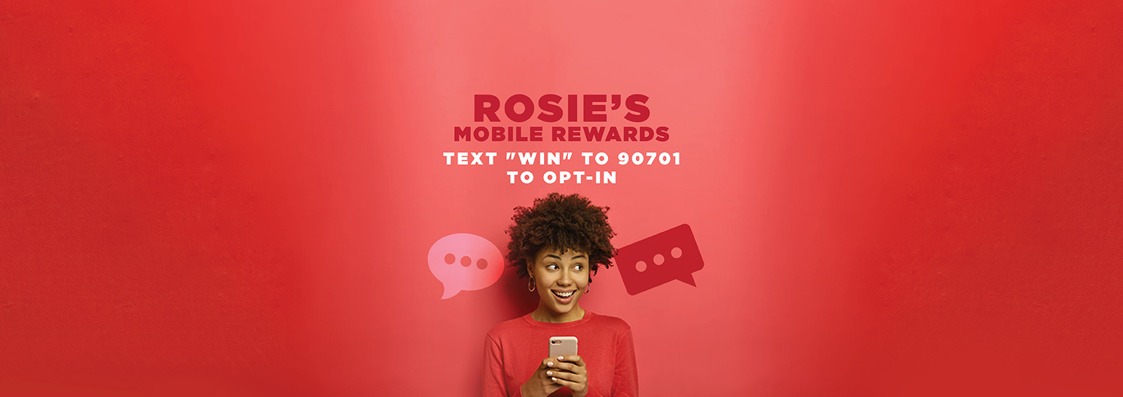 Rosies Mobile Rewards Text 