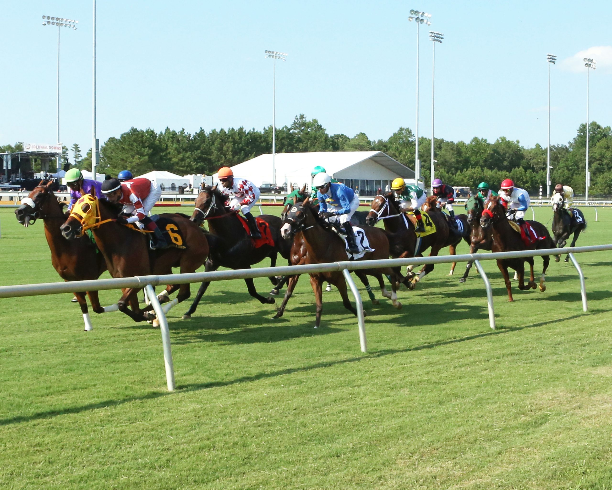 Live Racing at Colonial Downs in New Kent