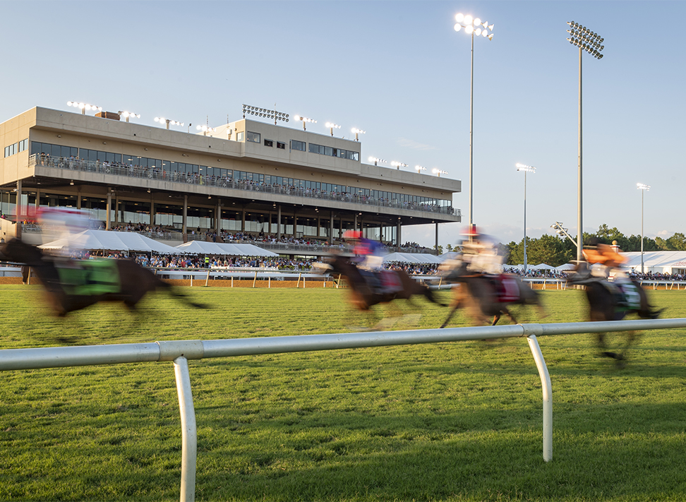 Live Horse Racing at Colonial Downs in New Kent
