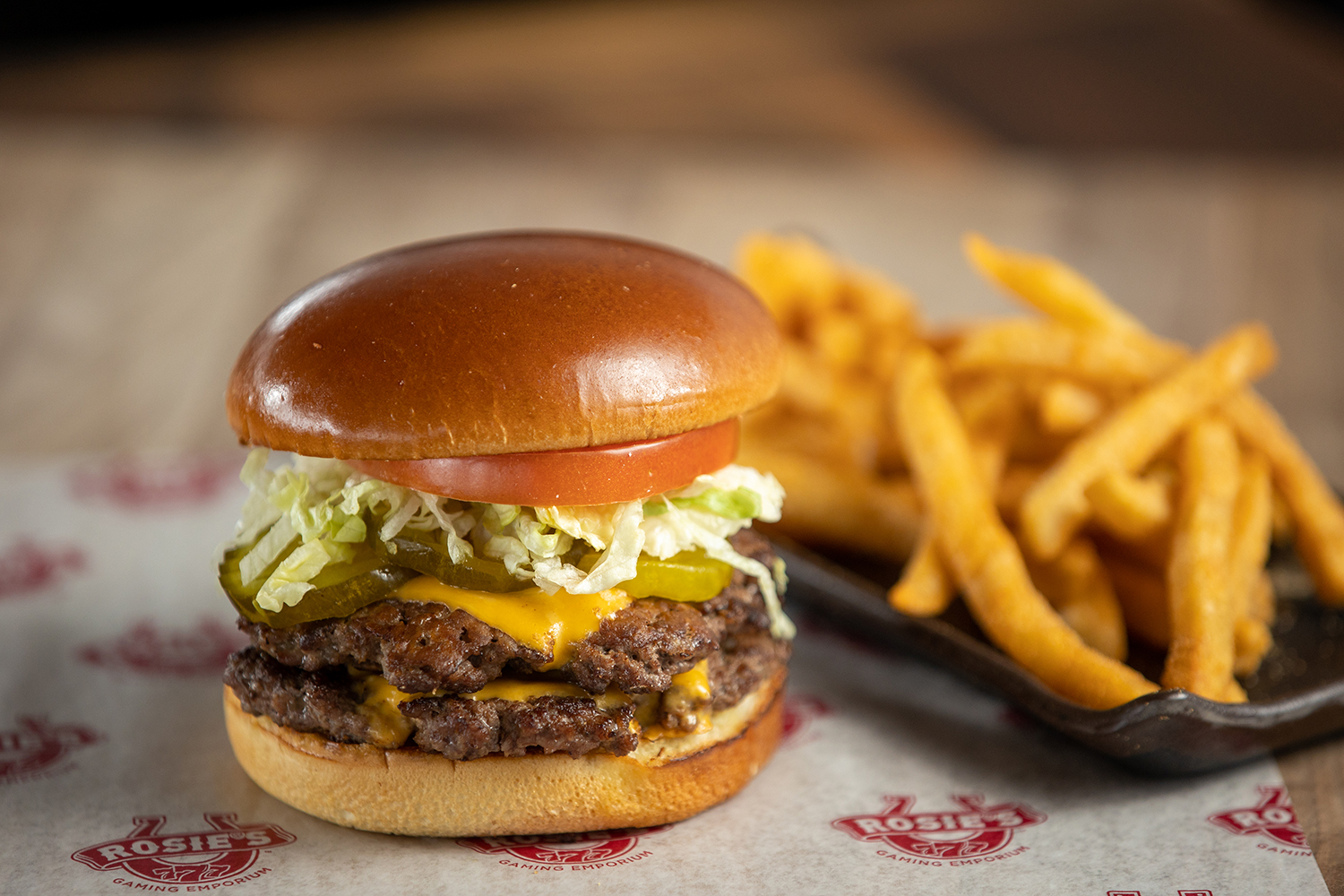 R' Burger in Rosie's Kitchen