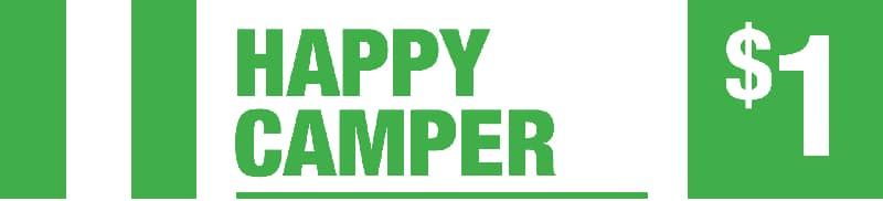 Happy Camper - One Dollar Jackpot