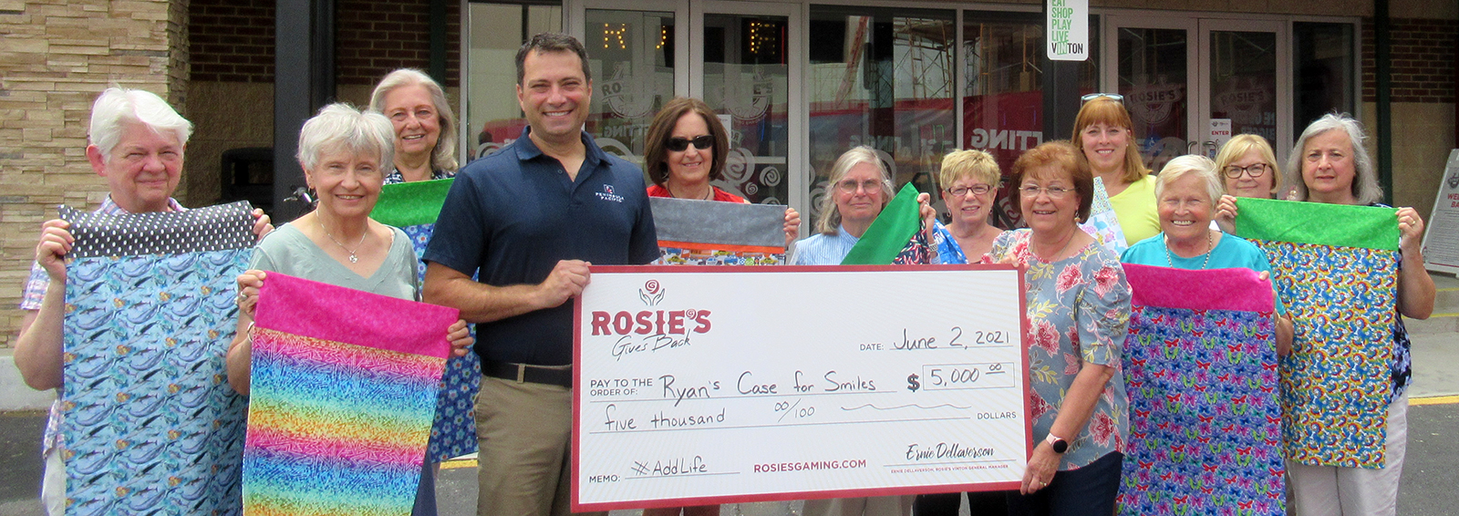 Ryan's Case For Smiles Donation