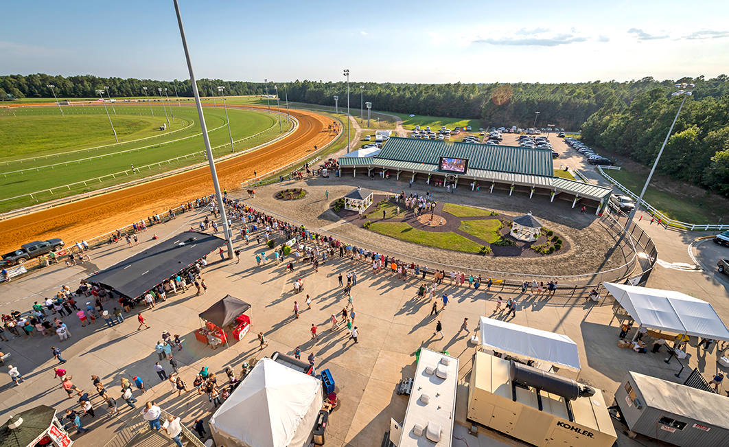 Racetrack at Colonial Downs in New Kent