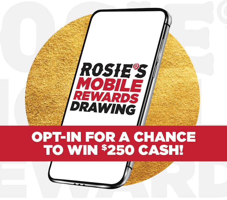 Opt-in for a chance to win $250 cash