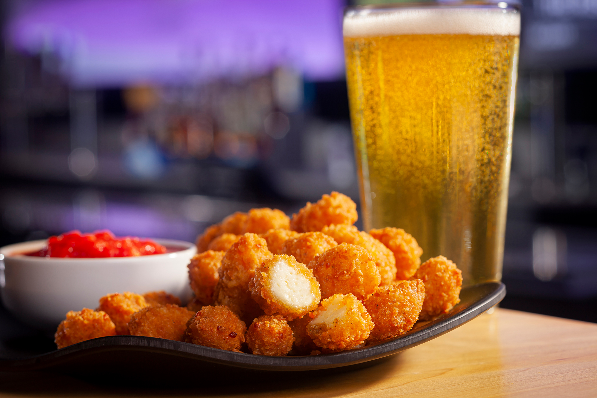 Cheese Curds at The Playbook Sports Bar + Grill in Richmond, VA