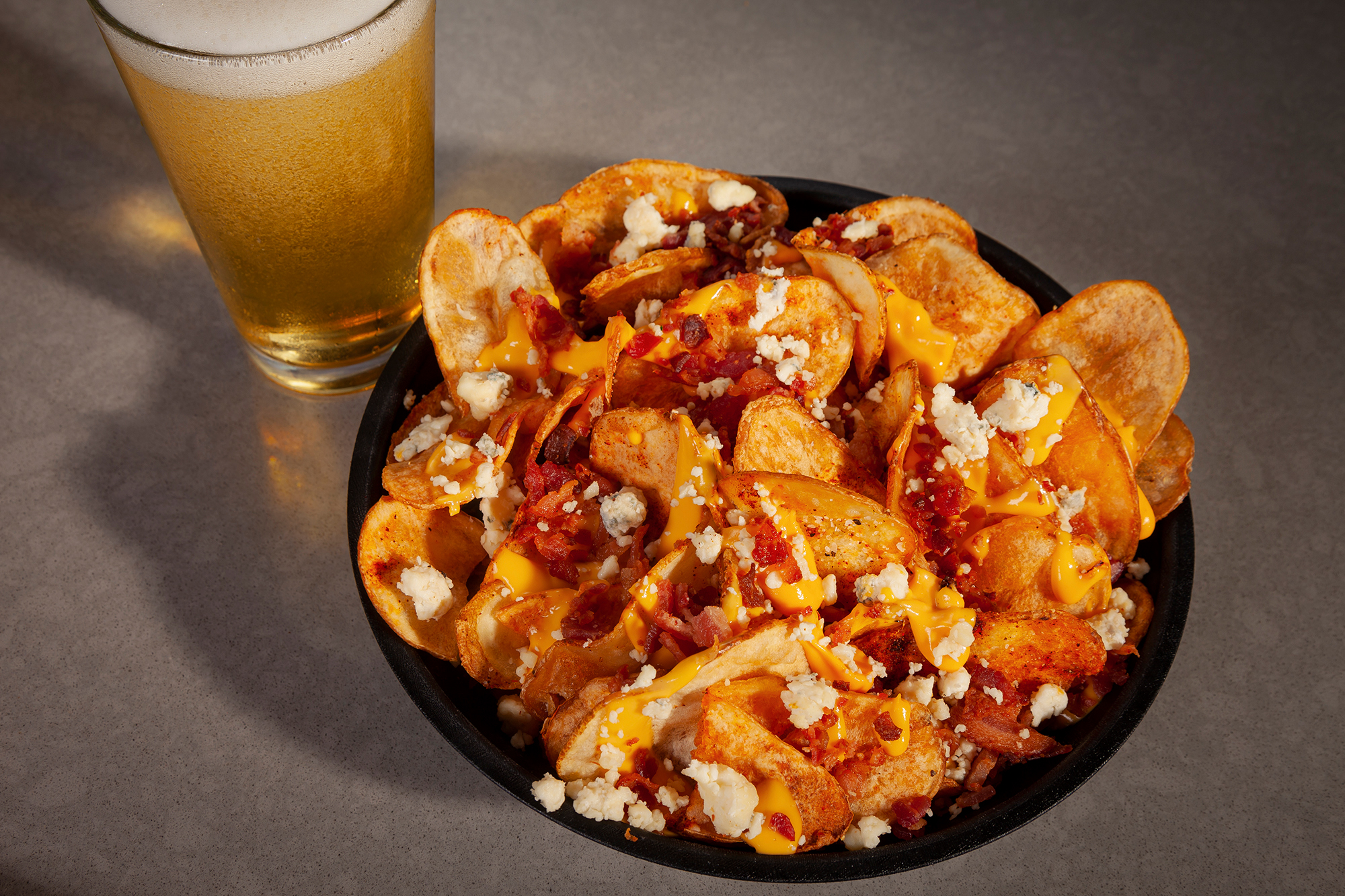 Nachos at The Playbook Sports Bar + Grill in Richmond, VA