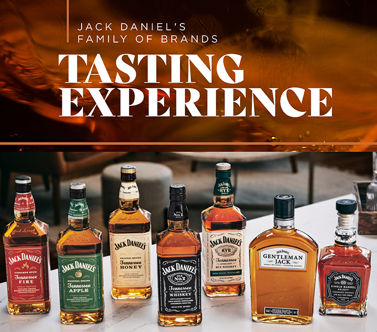 Jack Daniels Family of Brands Tasting Experience