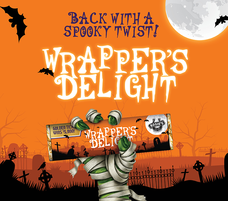 Back with a spooky twist! Wrapper's Delight