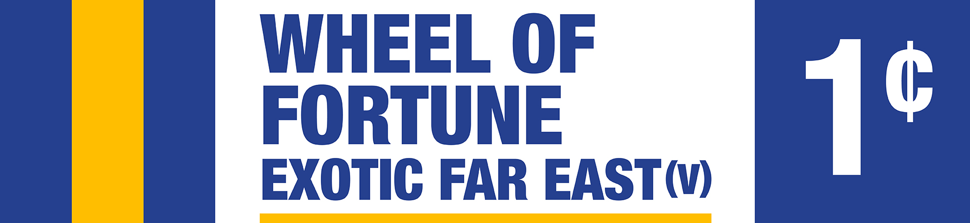 Wheel of Fortune: Exotic Far East (V)