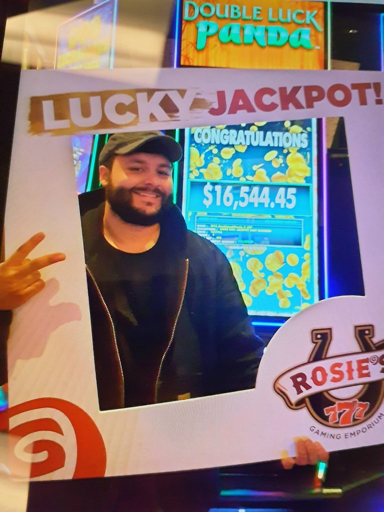 Kevin $16,544.45 Double Luck Panda