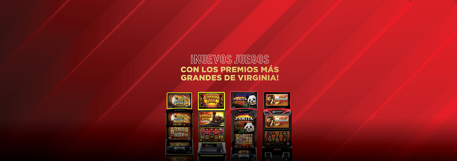 ¡Nuevos juegos con los premios más grandes de Virginia!
