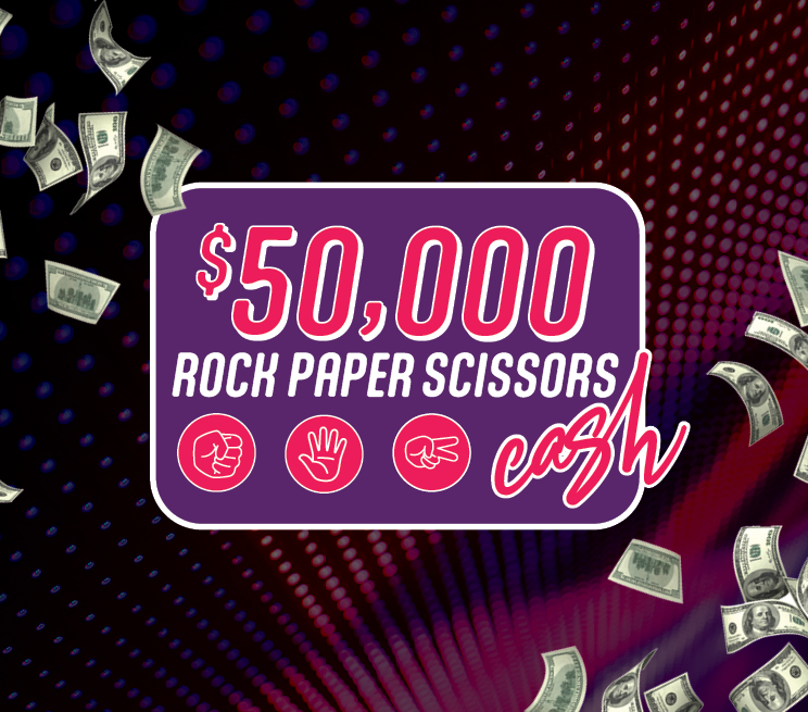 $50,000 Rock, Paper, Scissors