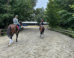 Stables at Colonial Downs in New Kent