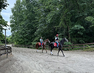 Stables at Colonial Downs in New Kent