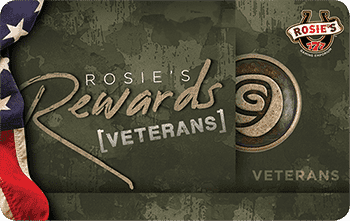 Veteran Rosie's Rewards Card