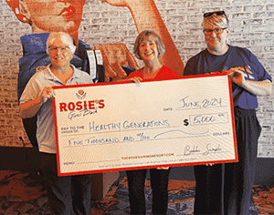 ROSIE’S DUMFRIES INVESTS IN COMMUNITY THROUGH ROSIE’S GIVES BACK PROGRAM