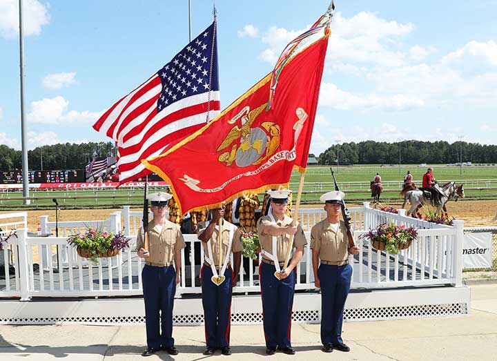 Color Guard Festival of Racing 2023