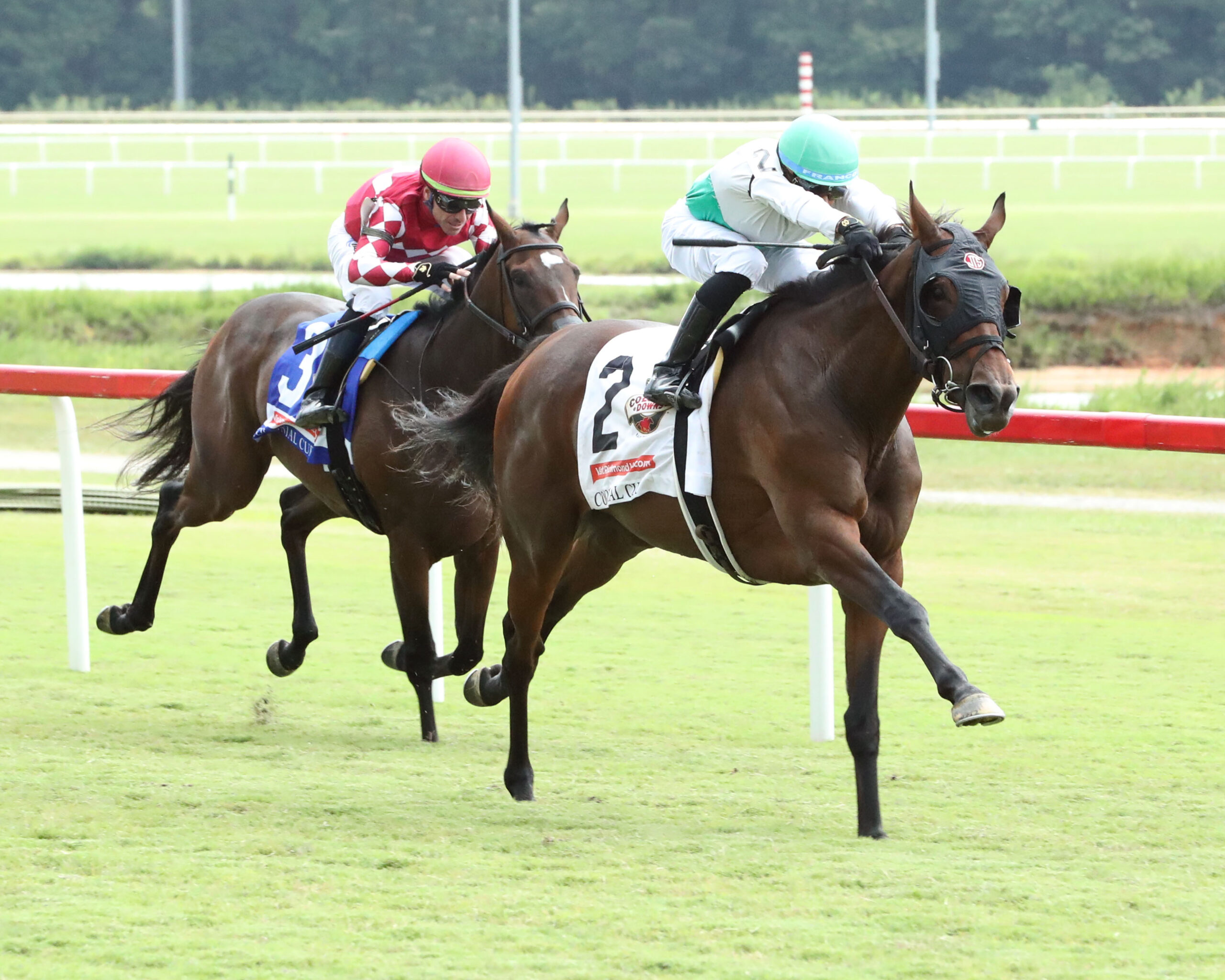 South African Import Isivunguvungu Takes Da Hoss, Eyes Breeders’ Cup Manny Franco wins three undercard stakes on New Kent County Virginia Derby Day