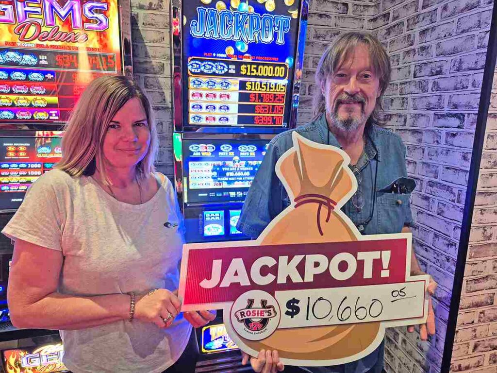 Jennifer $10,660.05 Triple Jackpot Gems Deluxe