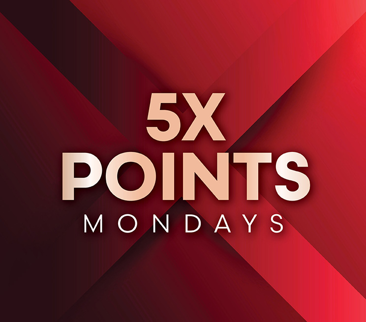 5X Point Mondays