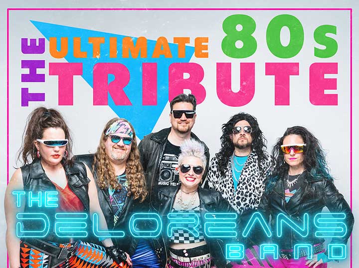 The ultimate 80's tribute band, The Deloreans