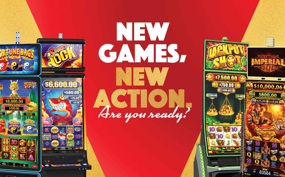 New games, new action. Are you ready?