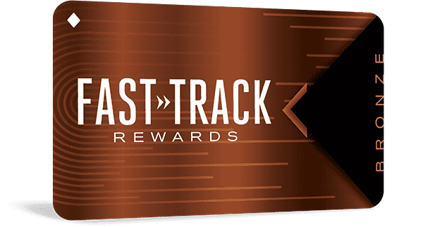 Bronze FastTrack Rewards Card