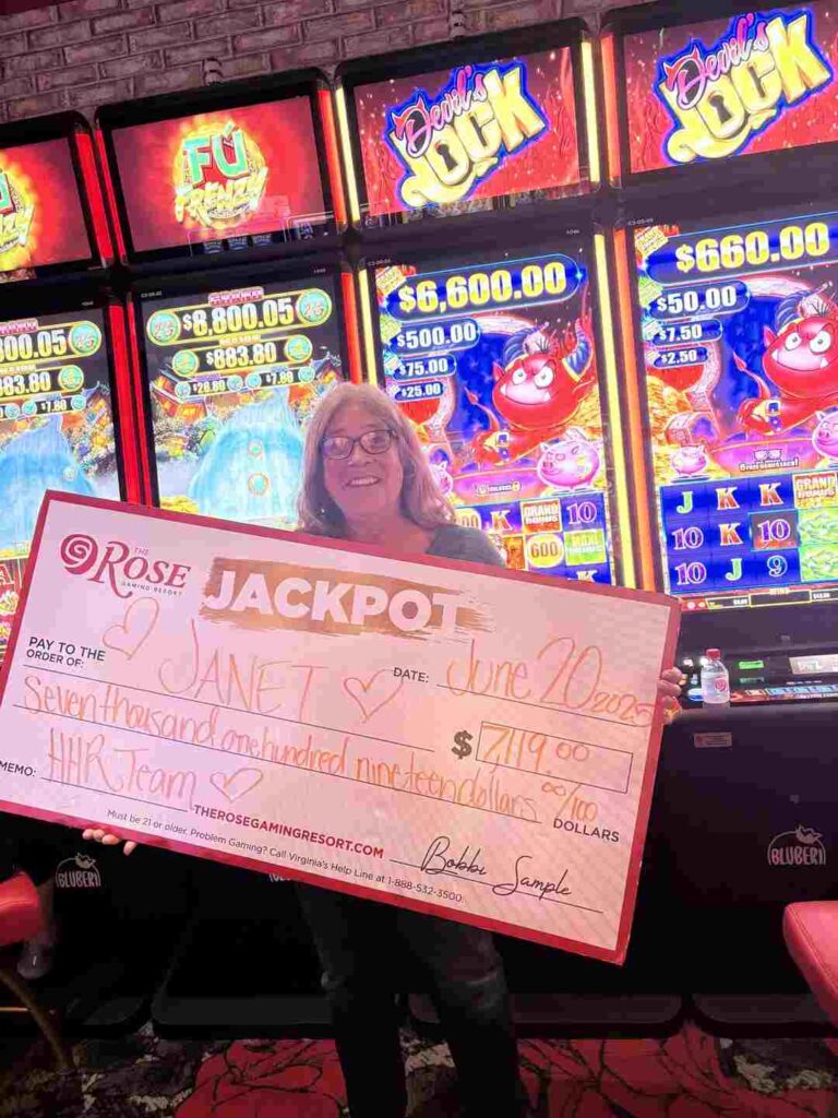 Janet $7,119.00 The Rose