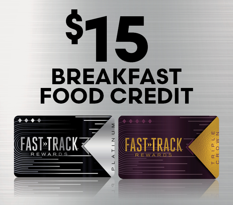 $15 Breakfast Food Credit
