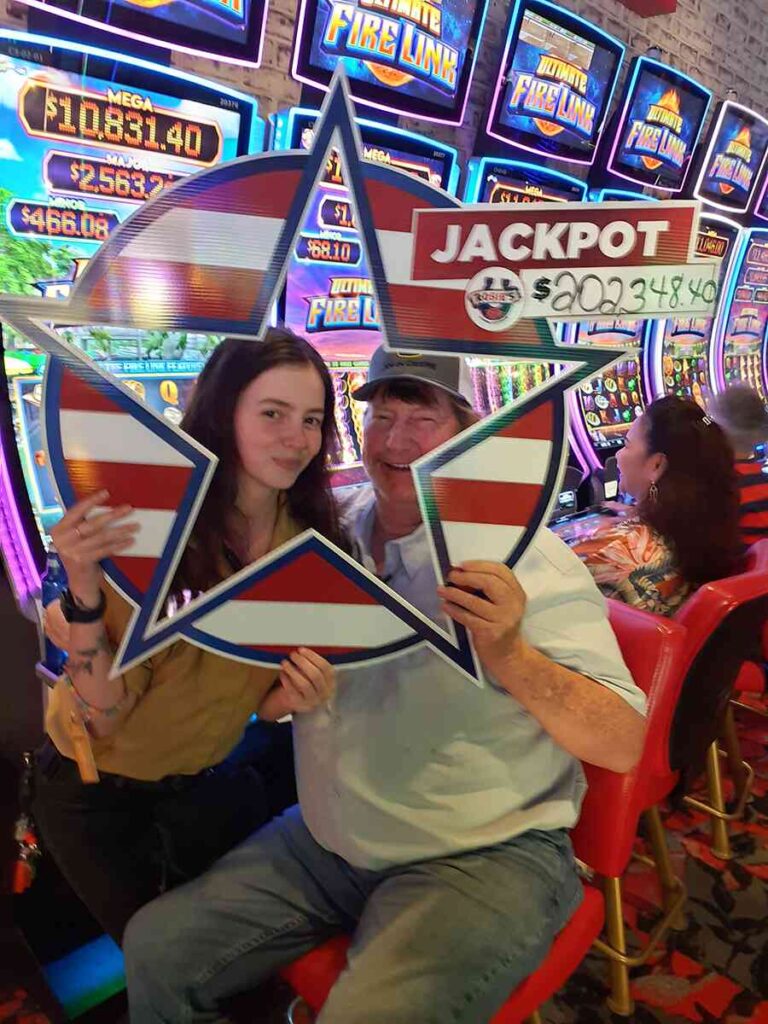 Roger $20,2348.40 Ultimate Fire Link Rosie's in Vinton