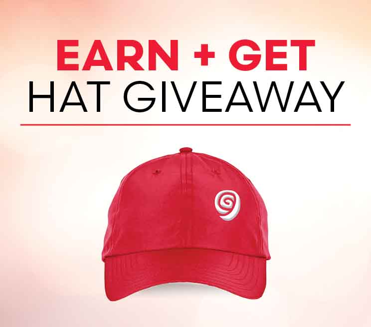 Earn + Get Hat Giveaway