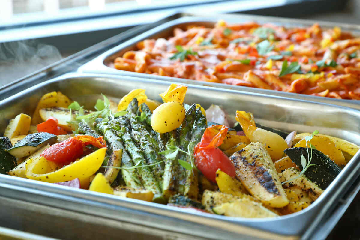 Buffet in Skybox Suites