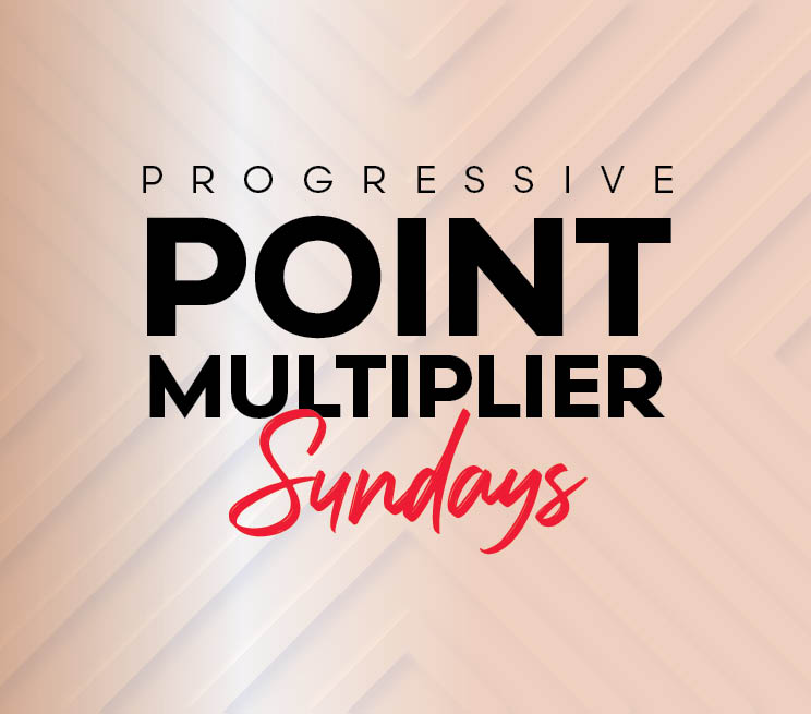 Progressive Point Multiplier Sundays