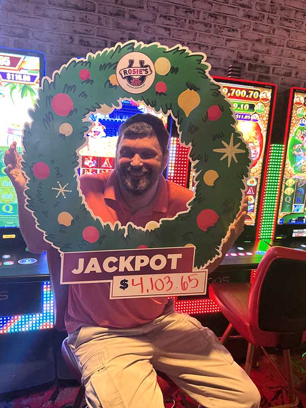 Jason $4,103.65 Rosie's in Vinton
