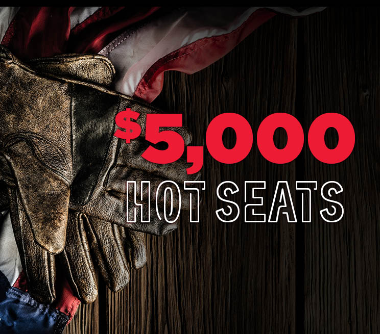 $5,000 Hot Seats