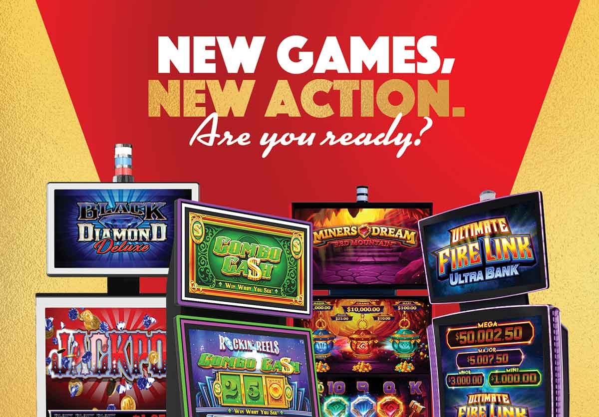 New games, new action. Are you ready?