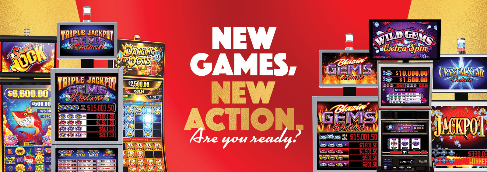 New games, new action. Are you ready?