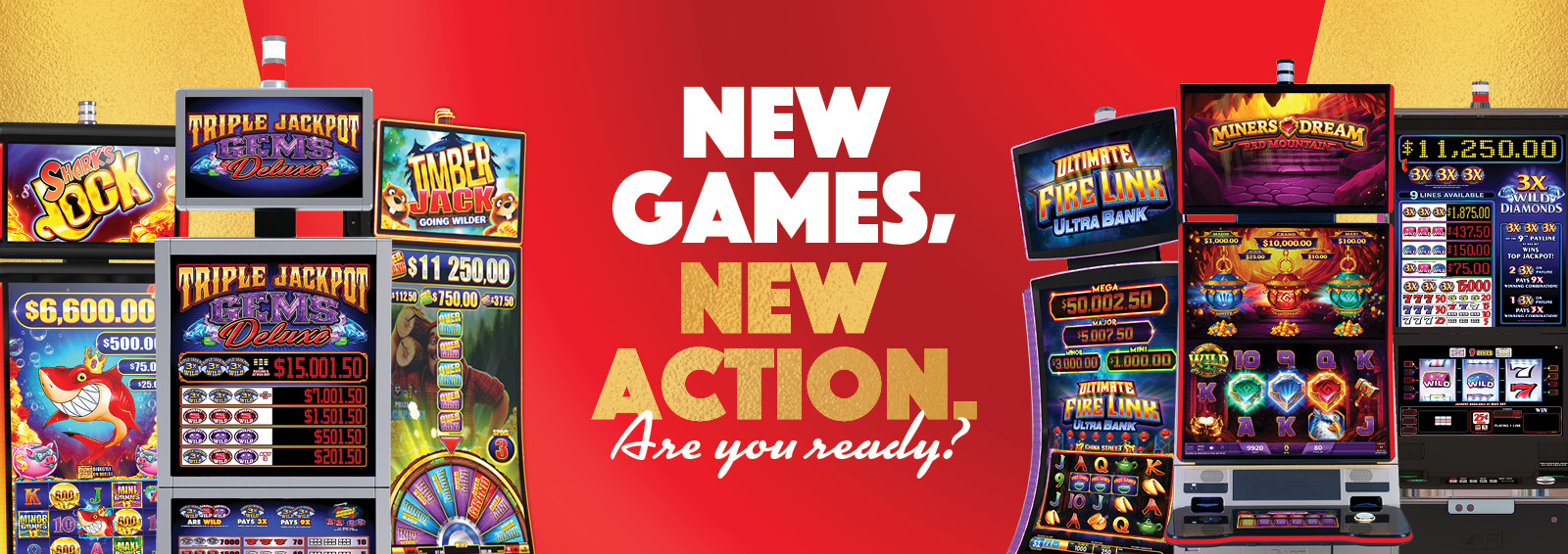 New games, new action. Are you ready?