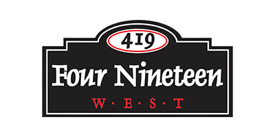 Four Nineteen West logo