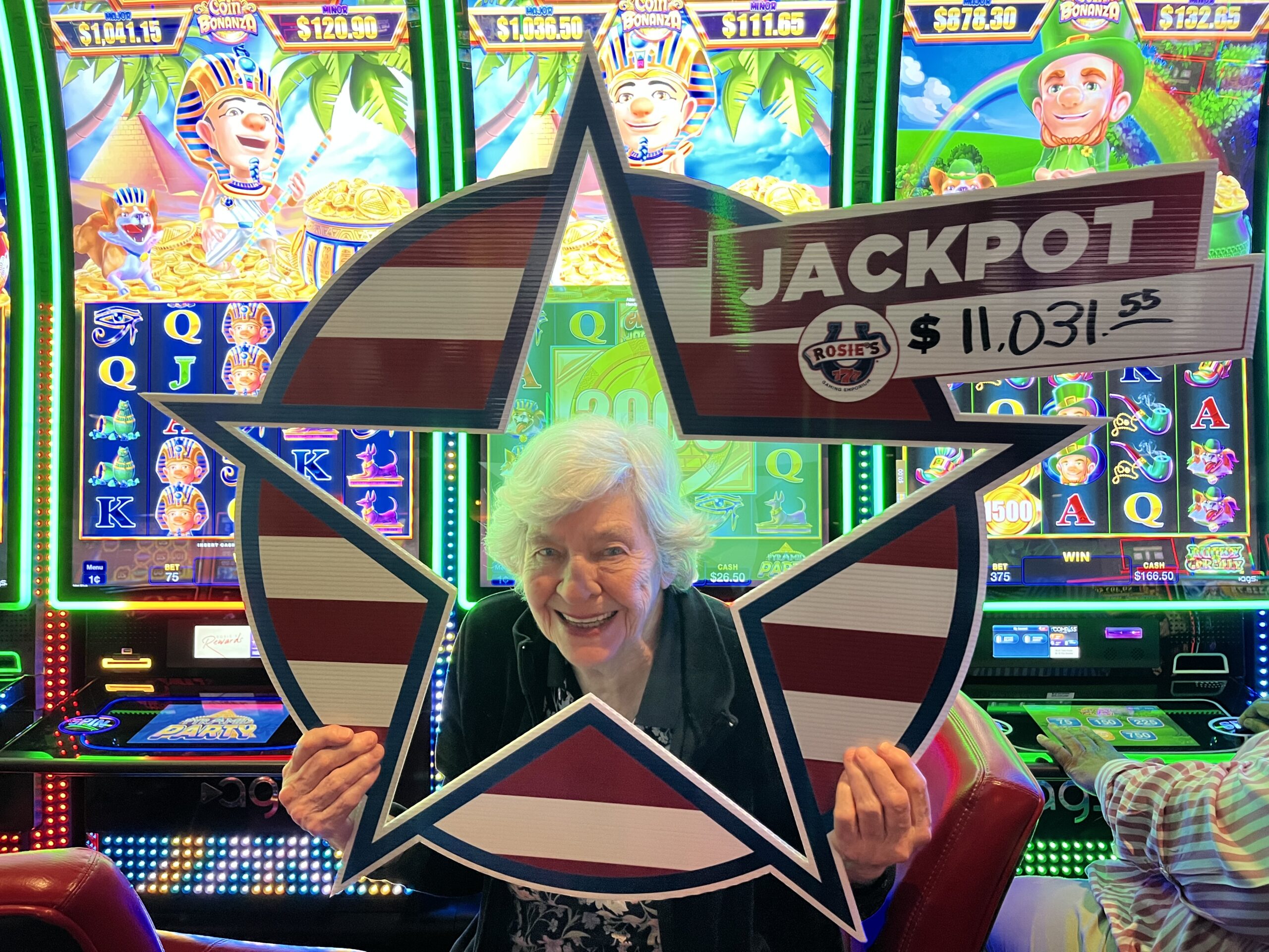 Betty $11,031.55 Rosie's in Vinton