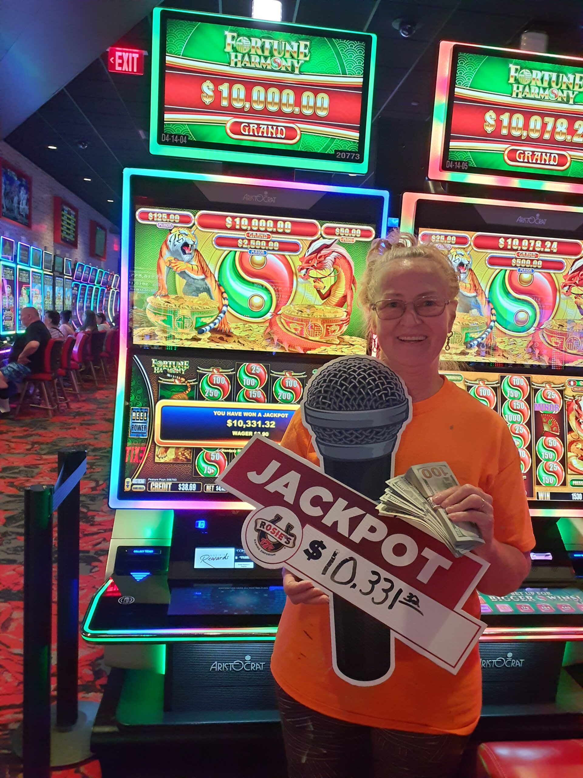 Mary $10,331.32 Rosie's in Vinton